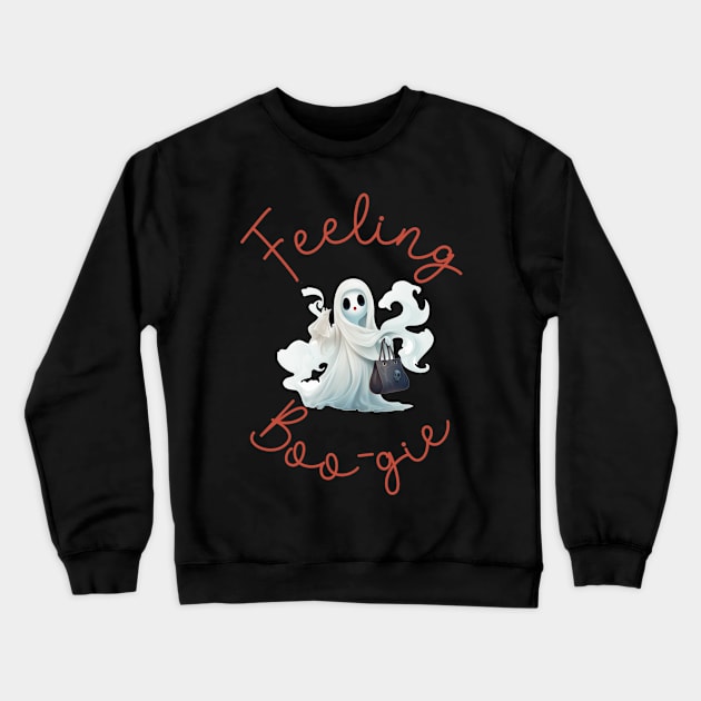 Feeling Boo-gie Crewneck Sweatshirt by A Magical Mess